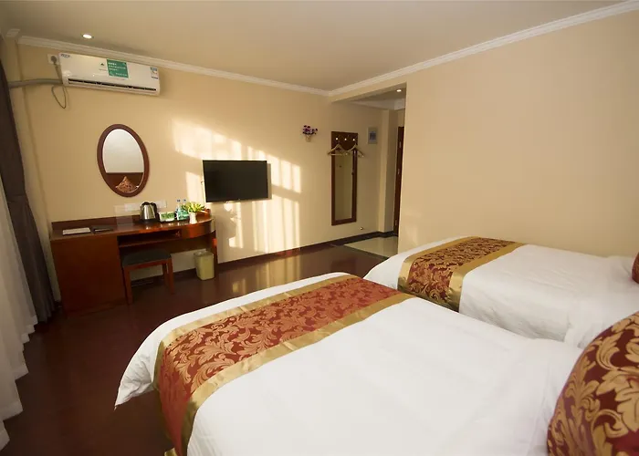 Greentree Inn Shanghai Outlets National Convention Centre Xule Road Shell Hotel acceptant les animaux
